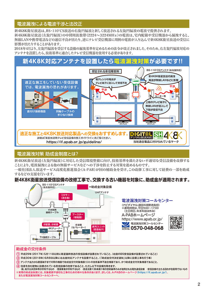 4K8Kアンテナ工事は必要？ 工事費が安くなる「助成金制度」申請方法
